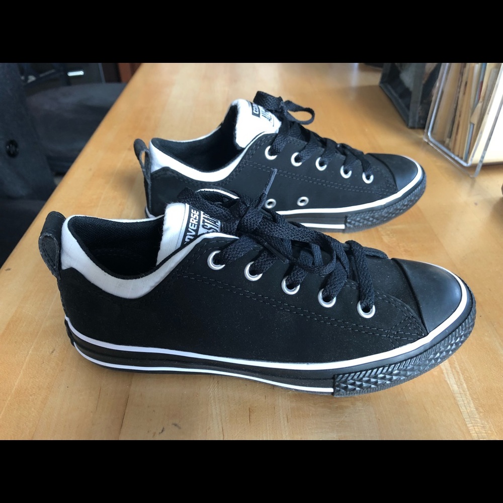 Black & white Converse